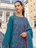 Rang Rasiya Carnation Embroidered Linen Unstitched 3Pc Suit D-01 Ella