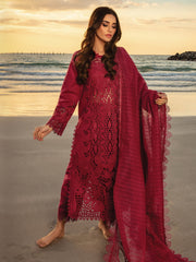 Rang Rasiya Premium Embroidered Lawn Unstitched 3Pc Suit D-13 ALAYA