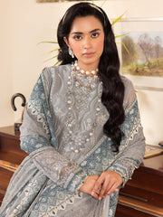 LaMode by Xenia Formals Unstitched Chiffon 3Pc Suit D-01 MATILDA