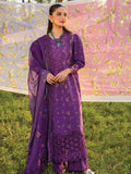 Rang Rasiya Carnation Embroidered Lawn Unstitched 3Pc Suit D-01 Nora