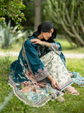 Zainab Chottani Luxe Lawn Unstitched Embroidered 3Pc Suit D-01 Faye