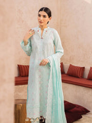 Nissa by RajBari Unstitched Embroidered Chikankari 3 Piece Suit D-01