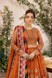 House of Nawab Azalea Embroidered Net Unstitched 3Pc Suit D-01 MAHI