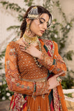 House of Nawab Azalea Embroidered Net Unstitched 3Pc Suit D-01 MAHI