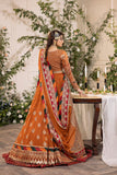 House of Nawab Azalea Embroidered Net Unstitched 3Pc Suit D-01 MAHI