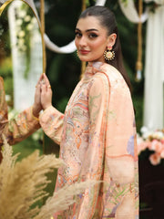 Rang Rasiya Luxury Silk Unstitched Embroidered 3Pc Suit D-05 Soha