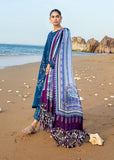 Sadaf Fawad Khan Siraa Embroidered Lawn Unstitched 3Pc Suit D-01 SHEHNAAZ