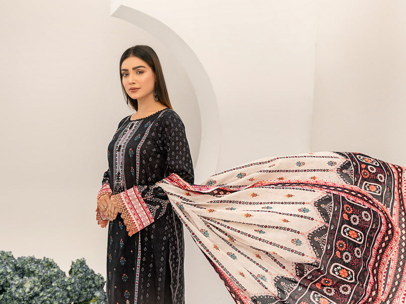 Sundas by Al Kareem Sapna Digital Printed Lawn Unstitched 3Pc Suit D-01