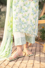 Spring Bell by Sanam Saeed Embroidered Lawn Unstitched 3Pc Suit D-01
