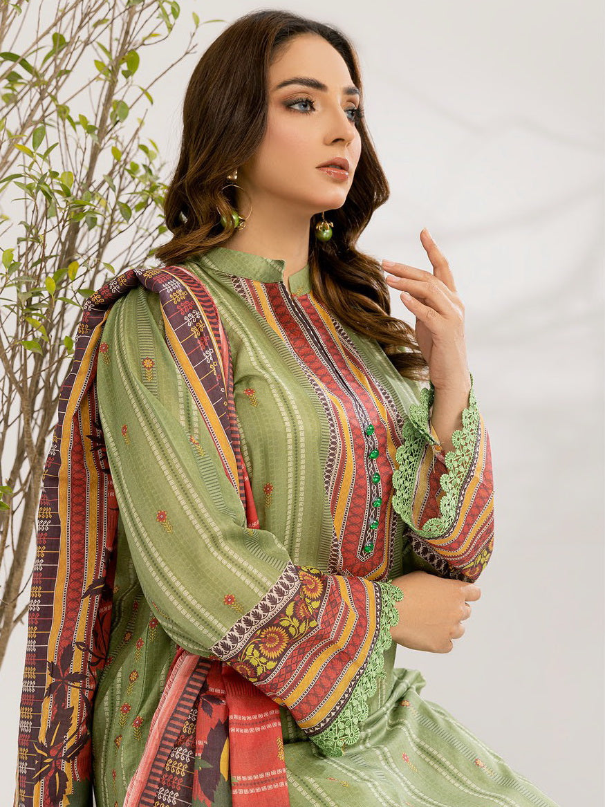 Sundas By Al Kareem Premium Printed Lawn Unstitched 3Pc Suit D-01
