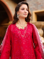 Rang Rasiya Florence Embroidered Lawn Unstitched 3Pc Suit D-01 МEНАRMAH
