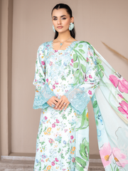 Janvi by Sanam Saeed Embroidered Lawn Unstitched 3Pc Suit D-01