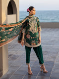 Zainab Chottani Tahra Embroidered Lawn Unstitched 3Pc Suit D-01 VELINA