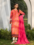 Raha by RajBari Summer Print Exclusive Lawn Unstitched 3Pc Suit D-01