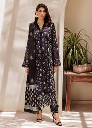 RajBari Nissa Chikankari Embroidered Lawn Unstitched 3 Piece Suit D-01