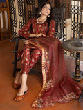 Regalia Salina Separates Mushk Unstitched Cambric 3 Piece Suit SSM-01