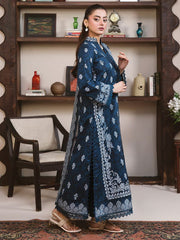 Raha by RajBari Summer Prints Exclusive Lawn Unstitched 3Pc Suit D-01