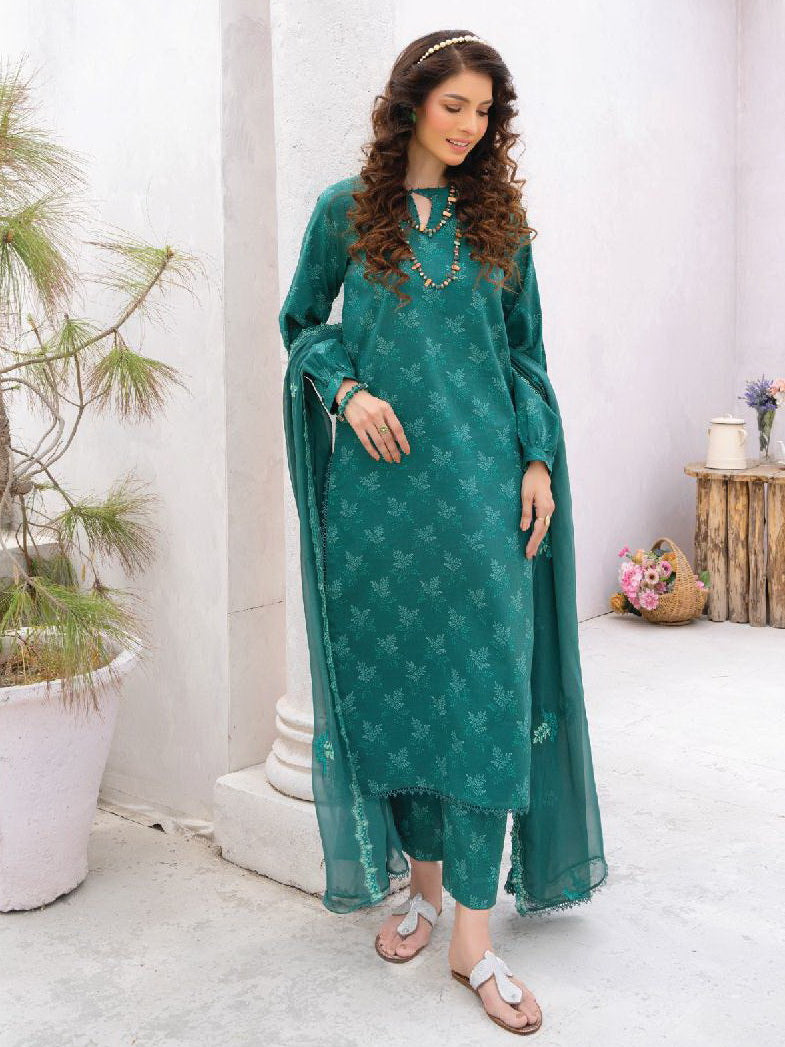 Gardenia by Humdum Embroidered Lawn Unstitched 3Pc Suit D-02