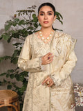 Rang Rasiya Premium Embroidered Lawn Unstitched 3Pc Suit D-02 HAYA