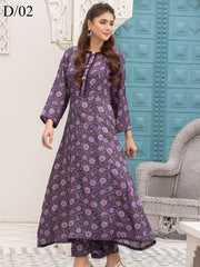 Pehli Nazar by Manizay Printed Viscose Unstitched 2 Piece Suit D-02