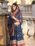 Noor Kaani by Saadia Asad Embroidered Chiffon Unstitched 3Pc Suit D-02