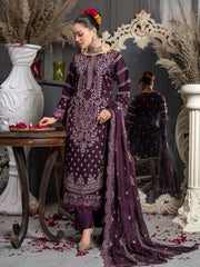 Manizay Talash Premium Embroidered Lawn Unstitched 3Pc Suit D-02