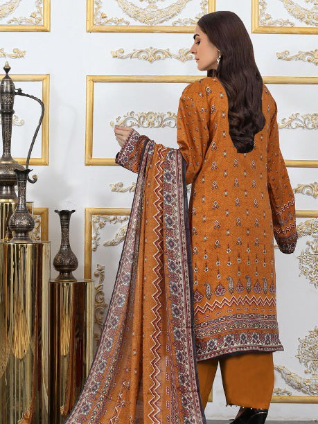 Shaista Digital Printed Viscose Unstitched 3 Piece Suit D-02