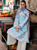 RajBari Nissa Floral Symphony Embroidered Lawn Unstitched 3Pc Suit D-02