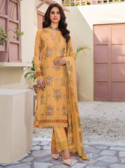 Rumli by Humdum Embroidered Karandi Unstitched 3Pc Suit RM-02