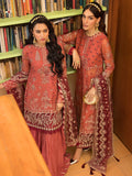 LaMode by Xenia Formals Unstitched Chiffon 3Pc Suit D-02 MARIE