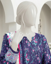Ittehad Essential Vol-03 Unstitched Printed Lawn 3Pc Suit D-02