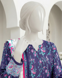 Ittehad Essential Vol-03 Unstitched Printed Lawn 3Pc Suit D-02