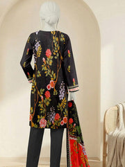 Ittehad Essential Vol-02 Unstitched Printed Lawn 3Pc Suit D-03