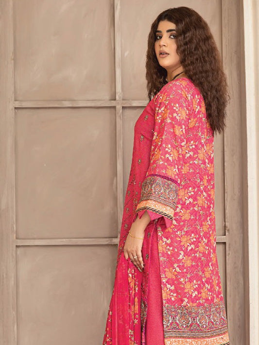 Puri Fabrics Dosti Staple Embroidered Karandi Unstitched 3Pc Suit D-02
