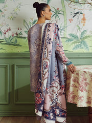 Bellini by Seran Embroidered Karandi Unstitched 3Pc Suit D-02 CHARLOTTE