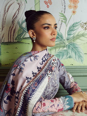 Bellini by Seran Embroidered Karandi Unstitched 3Pc Suit D-02 CHARLOTTE