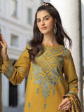 Rang Rasiya Carnation Embroidered Karandi Unstitched 3Pc Suit D-02 Evelyn