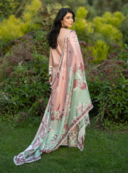 Zainab Chottani Luxe Lawn Unstitched Embroidered 3Pc Suit D-02 Esme