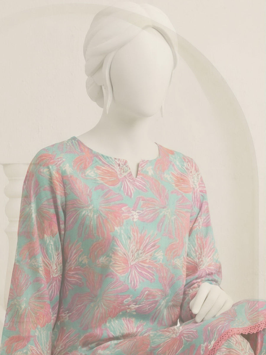 Ittehad Day to Day Printed Lawn Unstitched 2Pc Suit D-02