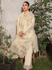 Rang Rasiya Premium Embroidered Lawn Unstitched 3Pc Suit D-02 HAYA