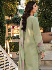 Rang Rasiya Florence Embroidered Lawn Unstitched 3Pc Suit D-02 HANIYA