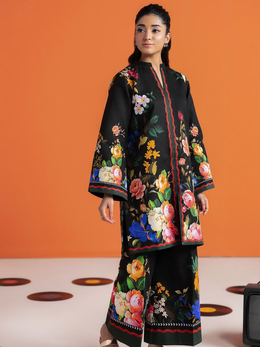 RajBari Amal Summer Prints Exclusive 2Pc Unstitched Lawn Suit D-02