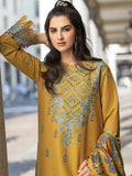 Rang Rasiya Carnation Embroidered Karandi Unstitched 3Pc Suit D-02 Evelyn