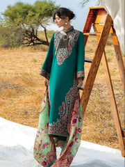 Zainab Chottani Embroidered Lawn Unstitched 3Pc Suit D-02 Mehri