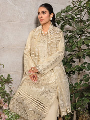 Rang Rasiya Premium Embroidered Lawn Unstitched 3Pc Suit D-02 HAYA