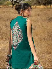 Zainab Chottani Embroidered Lawn Unstitched 3Pc Suit D-02 Mehri
