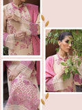 Rang Rasiya Carnation Embroidered Karandi 3Pc Suit D-02 PINAR