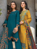 Rang Rasiya Carnation Embroidered Karandi Unstitched 3Pc Suit D-02 Evelyn