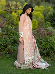 Zainab Chottani Luxe Lawn Unstitched Embroidered 3Pc Suit D-02 Esme