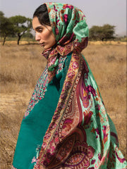 Zainab Chottani Embroidered Lawn Unstitched 3Pc Suit D-02 Mehri